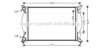 AVA QUALITY COOLING AI2240 Radiator, engine cooling